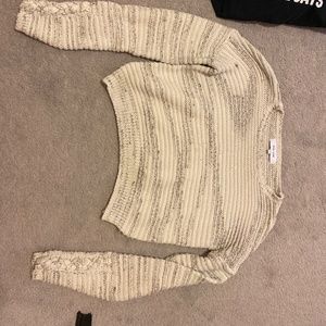 cropped sweater